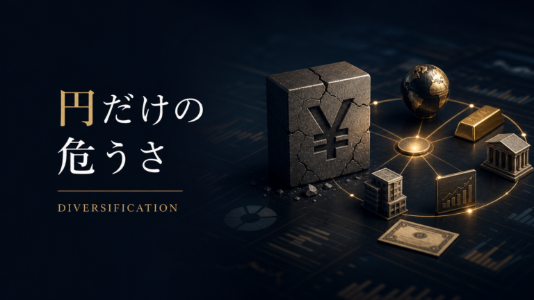 「円預金100%」は危ない？初心者のための資産分散の始め方
