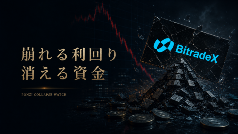 暗号資産詐欺｜BitradeXに大量出金拒否発生か。日本人がカモにされる構造と資産の守り方